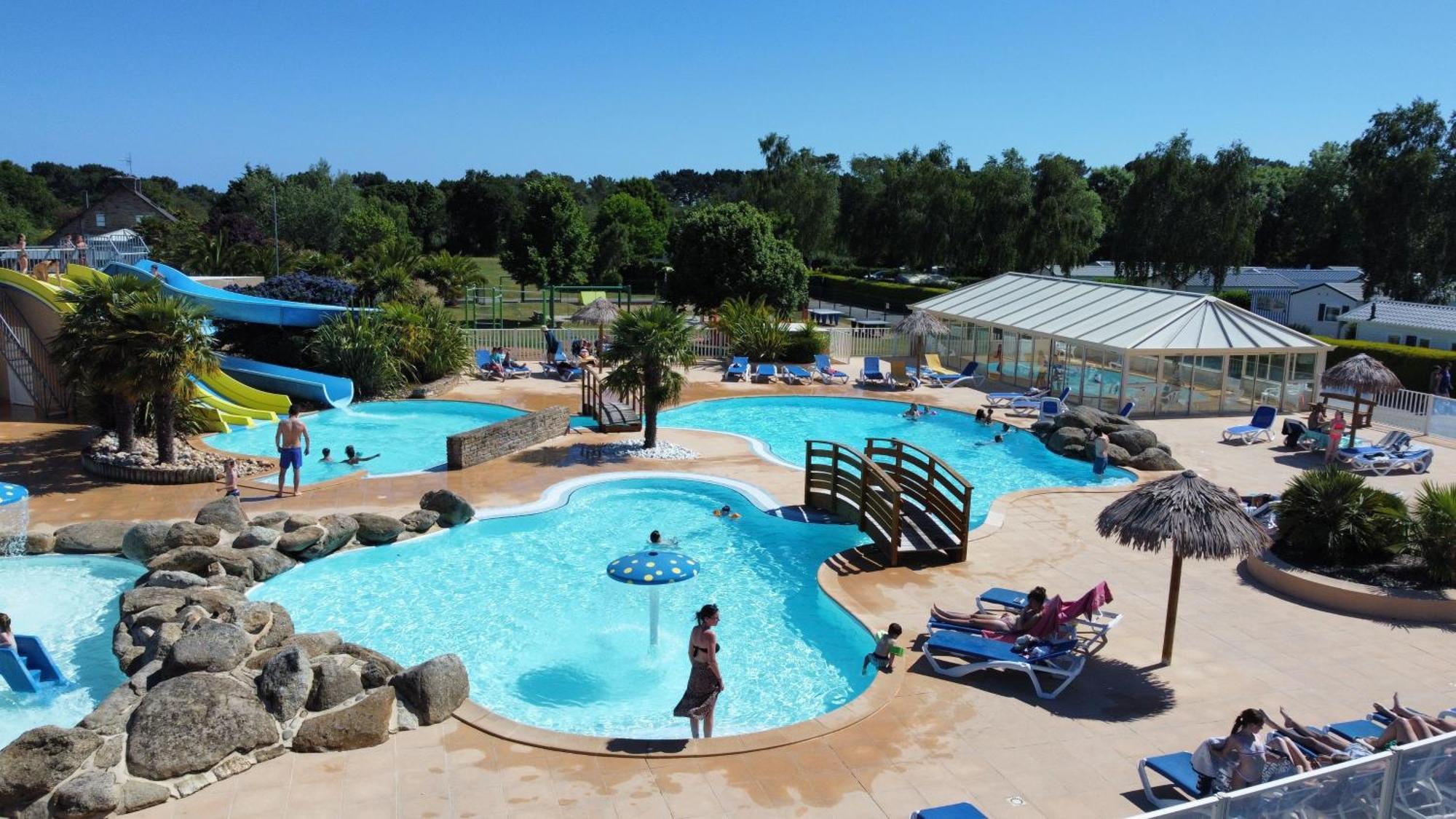 Camping De La Plage De Cleut-Rouz Fouesnant Kültér fotó