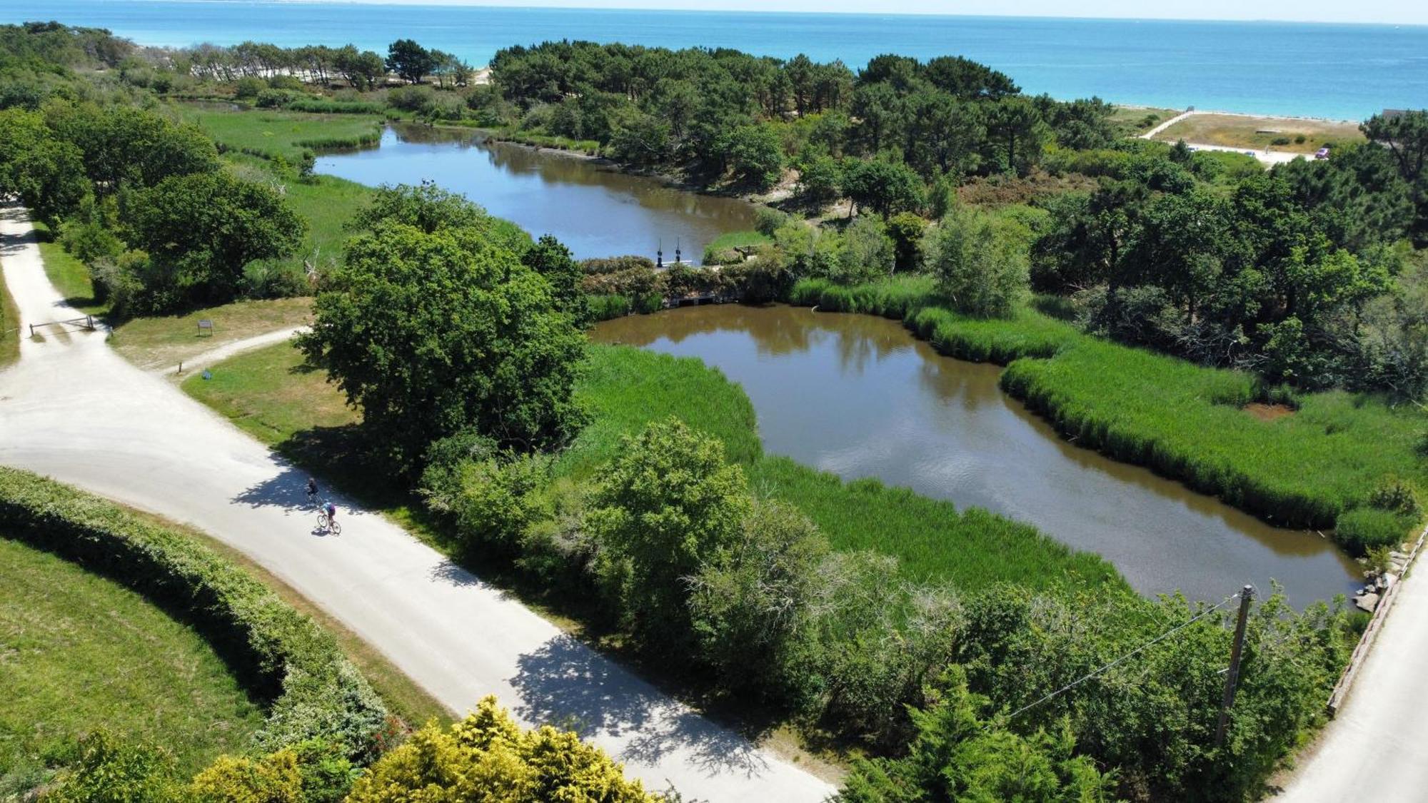 Camping De La Plage De Cleut-Rouz Fouesnant Kültér fotó