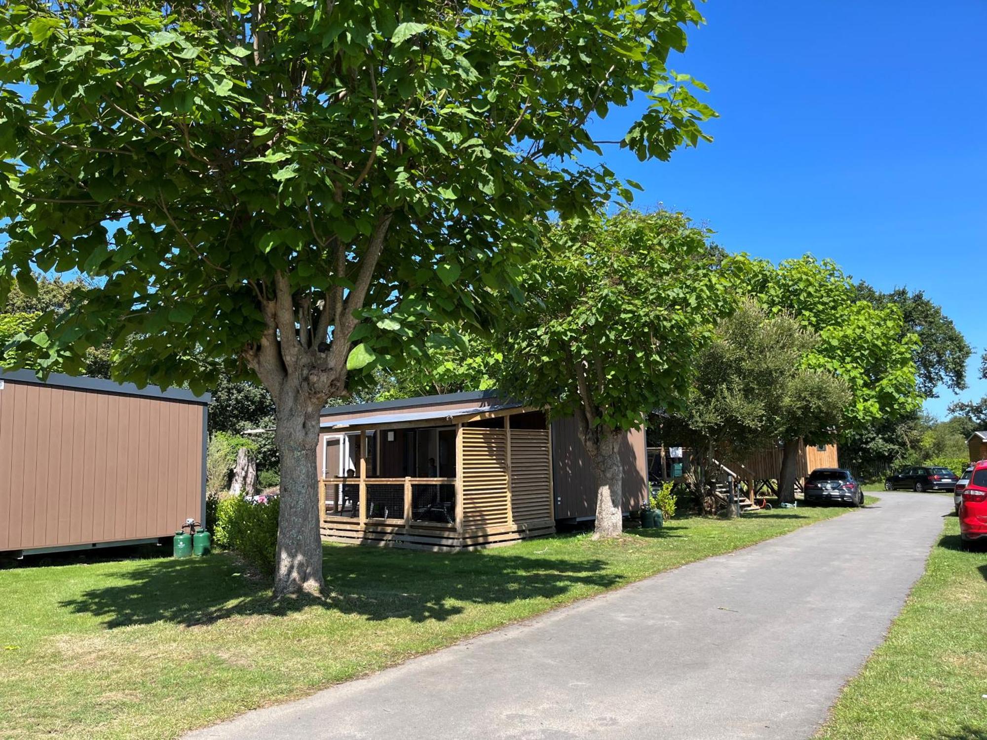 Camping De La Plage De Cleut-Rouz Fouesnant Kültér fotó